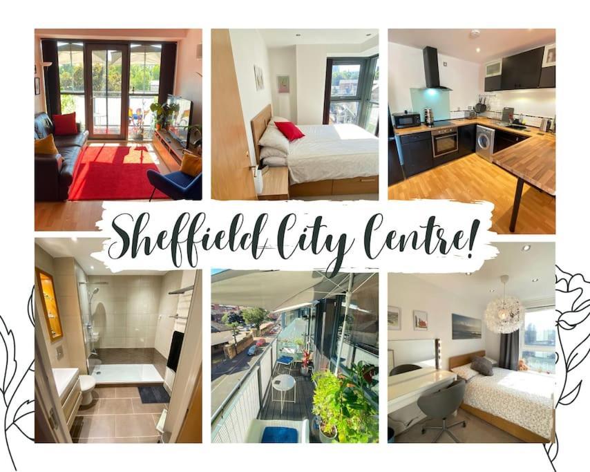 Sheffield City Centre Apartment & Balcony Extérieur photo